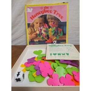 The Honey Bee Tree Shape Game Complete A Parker Game No. 141 Vintage 1973